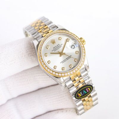 Rolex Datejust 31mm ETA2671 Movement Two-tone Yellow Gold/Rose Gold Women Watch